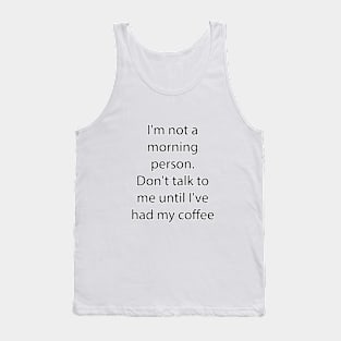 Funny Quote 11 Tank Top